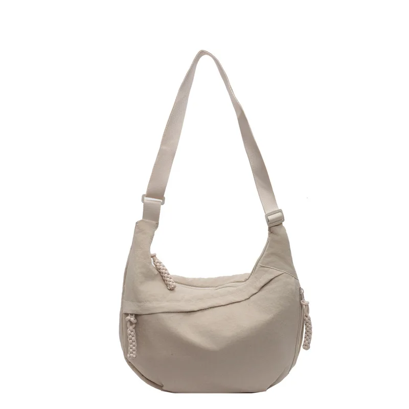 

Japanese Style Simple Large Capacity Crossbody Bag for Women 2025 New Small Shoulder Bag, Versatile Single Shoulder Cloth Bag