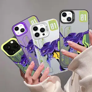 Casing Ponsel Anime Kartun Ikari Shinji Fighter EVA-01 untuk Xiaomi Mi 14T Pro 13 11 Lite 5G NE 12 14 13T 12T POCO F6 M6 X6 F4 X5 X3 12 kasus evangelion penjualan terbaik - №