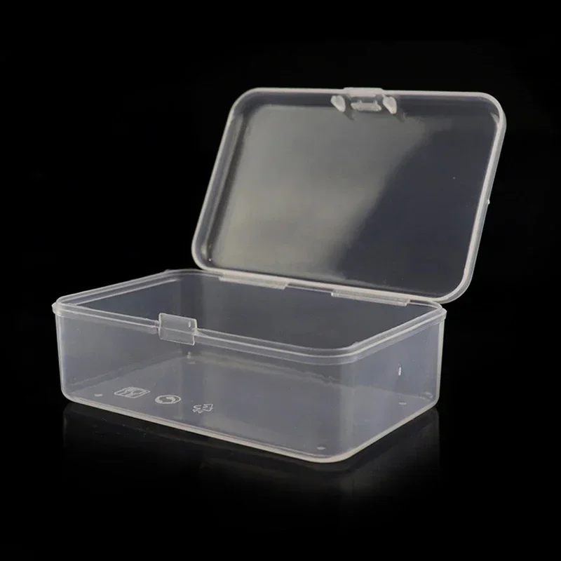 

Plastic Tattoo Storage Boxes Tweezers Cleaning Cotton Storage Box Nail Container Nail Supplies Cotton Swab Box Empty Box 1pcs