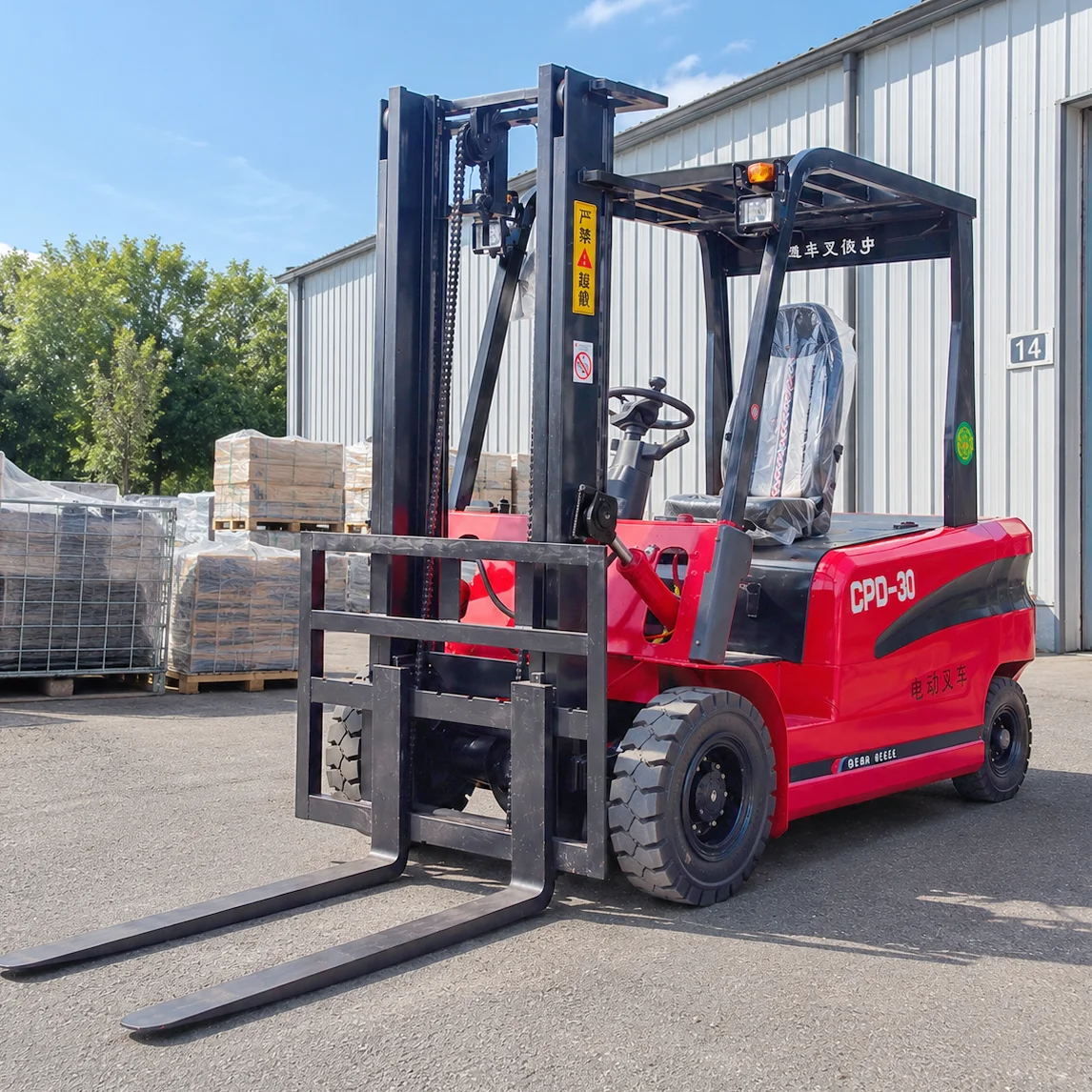 Heavy Equipment Logistics - รถยกไฟฟ้า 3 ตันแบบกำหนดเองสำหรับงานหนัก อุปกรณ์ขนถ่ายวัสดุในคลังสินค้า อุปกรณ์โลจิสติกส์อุตสาหกรรม