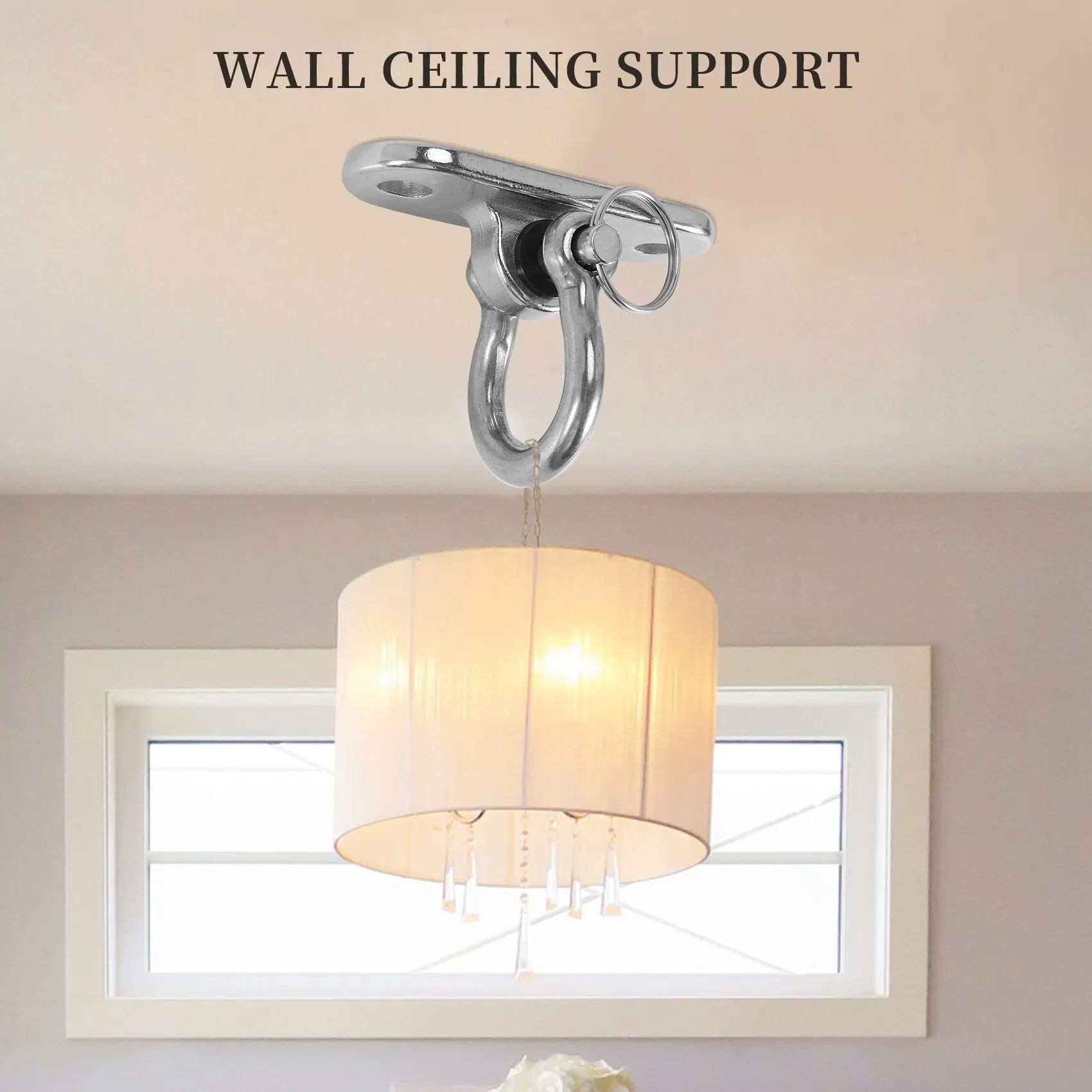 A88M الفولاذ المقاوم للصدأ 304 الثقيلة سوينغ الشماعات سوينغ مجموعات 250 كجم قدرة للتأرجح واليوجا كرسي هزاز الرمل