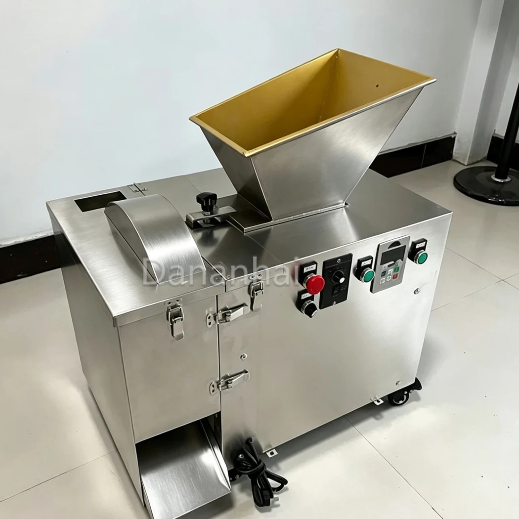 Stainless Steel Dough Divider Electric Dough Cutter 1500W for Bakery Restaurant Pizza Making Work