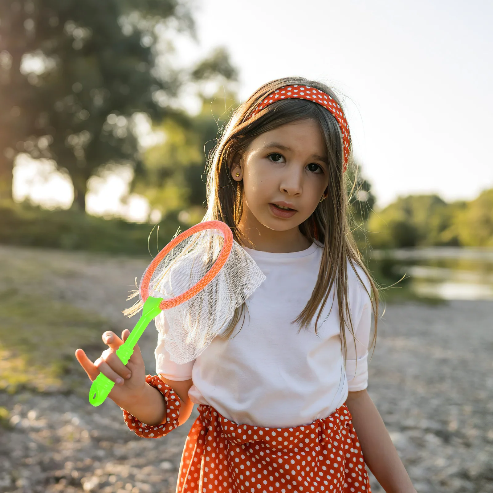 

16Pcs Fishing Nets Children Outdoor Catching Fish Net Colorful Lightweight Portable Kid Catcher Set Fun Educational Play