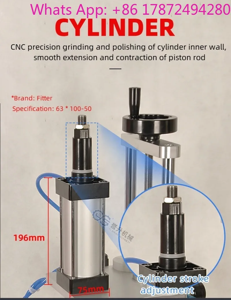 Semi-automatic bottle cap pressing machine Pneumatic pressure perfume bottle capping machine