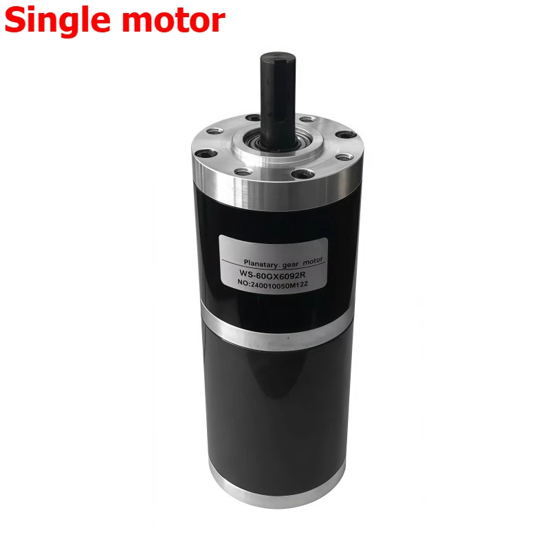 60GX6092R DC Geared Motor, 12V/24V Reversible and Adjustable-speed Motor