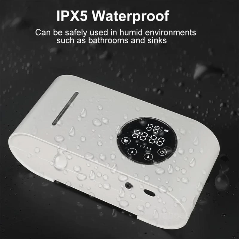 حركة موزع الصابون المنشط جدار الجدار الملمس المنزلي للمنزل والمكتب #6