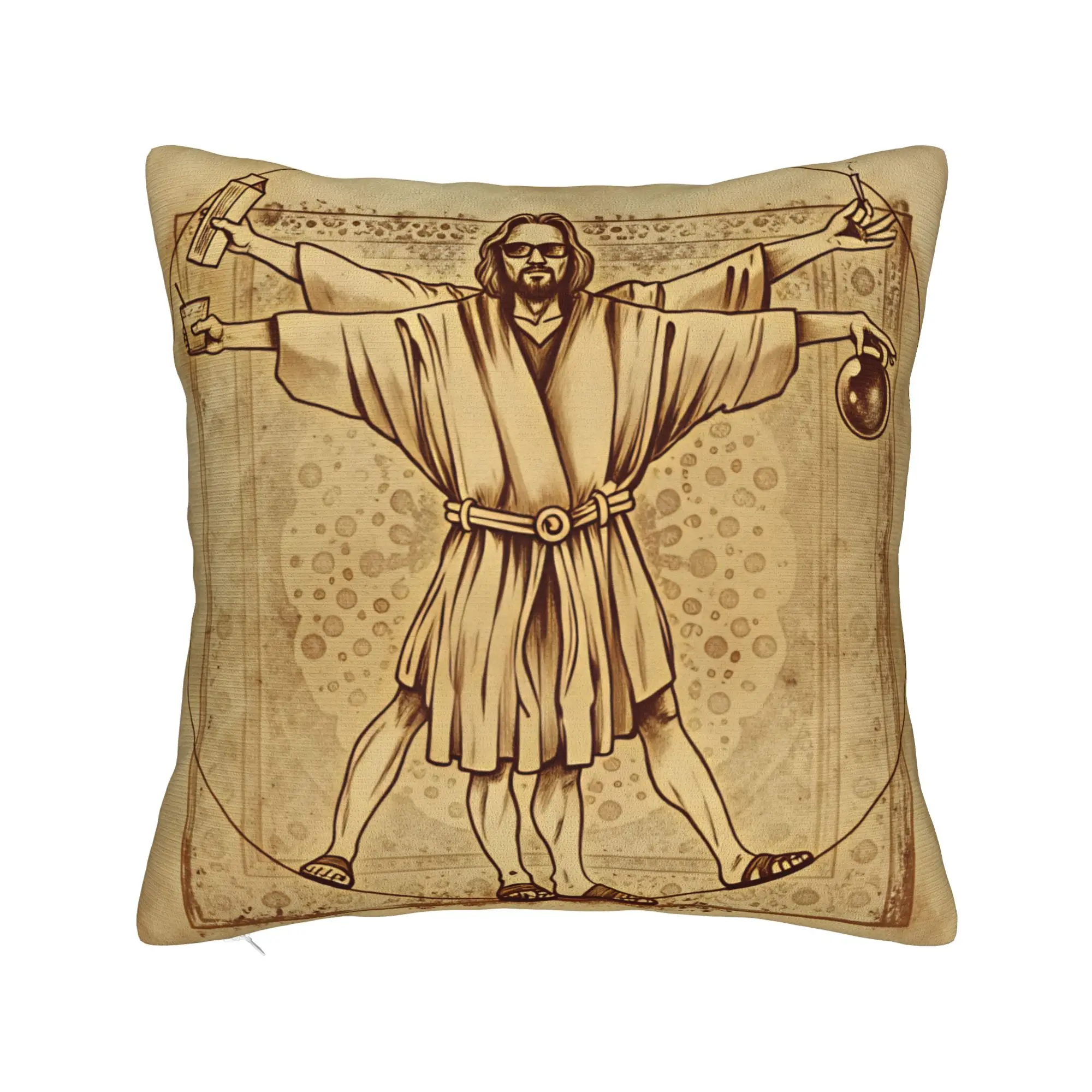 The Dude Big Lebowski 7547163121 Pillow Case  Soft Pillow Cover Cute Funny Cushion Cover For Sofa Car Home Decor
