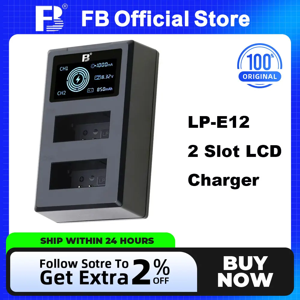 Fb LP-E12 Camera Ba… - image