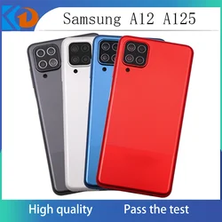 For Samsung Galaxy A12 A125 A125F A125DS Universal Back Battery Cover Plastic Case