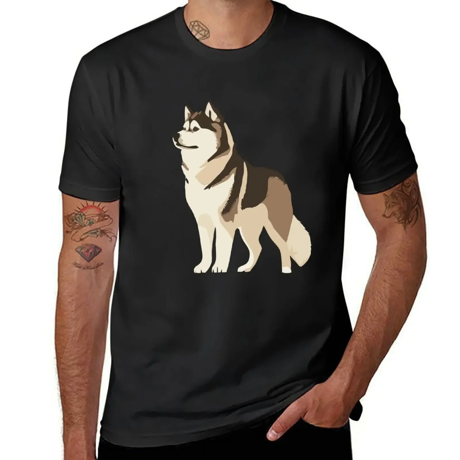 Alaskan Malamute T-Shirt kawaii clothes vintage clothes basketball graphic tees shirts graphic men t shirts high quality