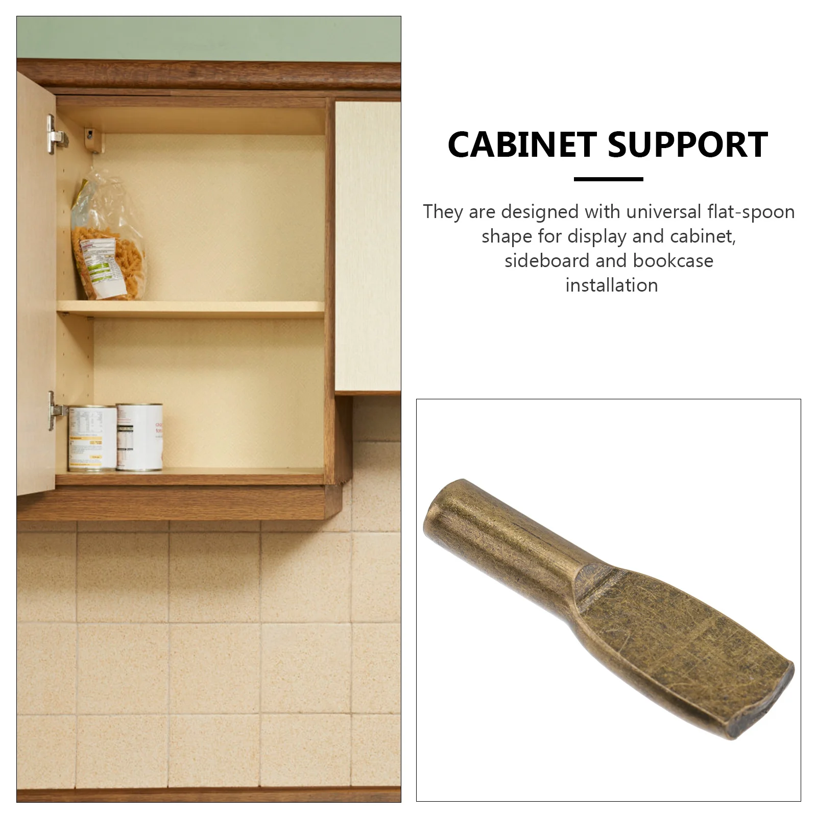 

50Pcs Iron Shelf Support Pegs Pin Cabinet Shelf Clips Board Fixing Bracket Stable Movable Household Furniture Display