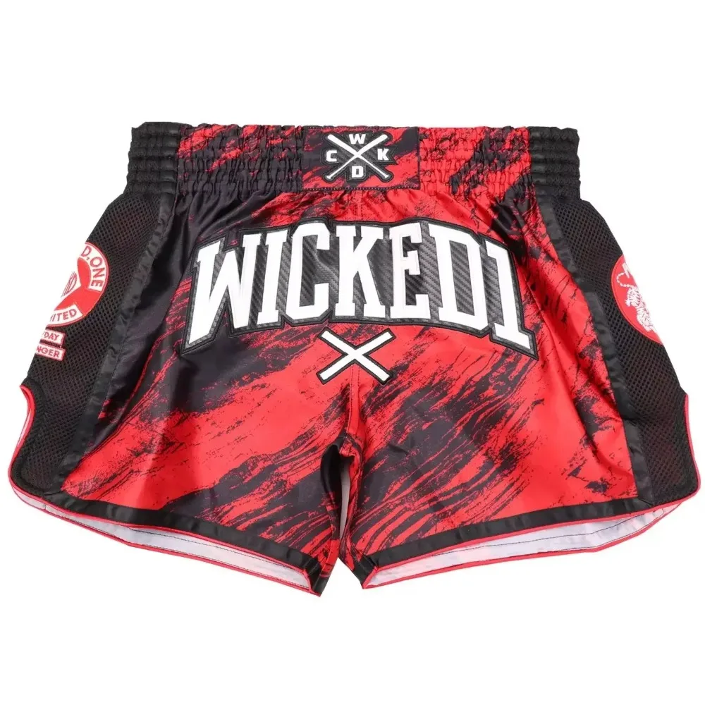Liquidación a Bajo Precio (Mientras Duren las Existencias) Pantalones de Muay Thai, Pantalones Cortos de Combate, Pantalones Cortos de Boxeo para Entrenamiento de Fitness y Sanda