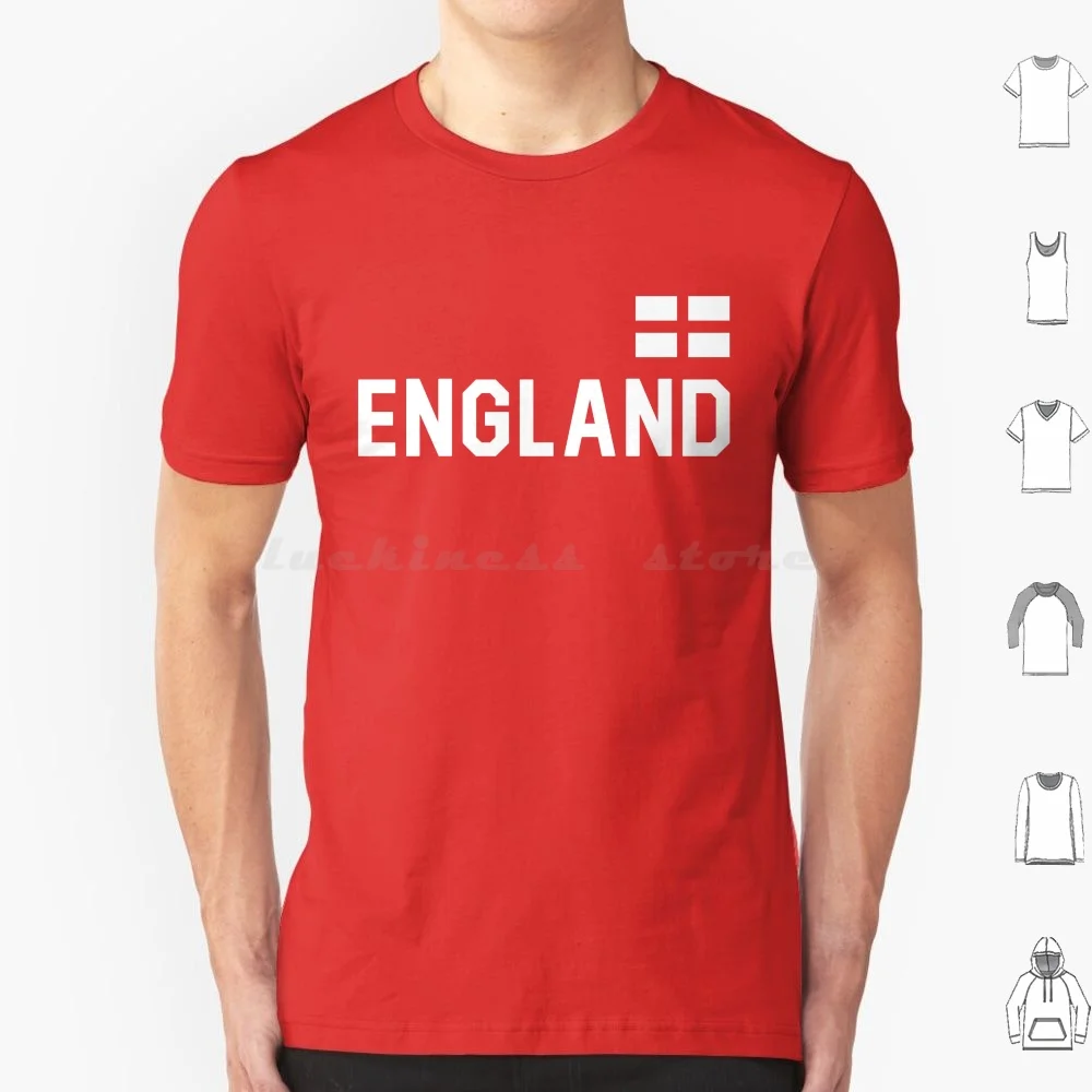 England With England Flag T Shirt Big Size 100% Cotton England England Football England Cricket England Sports Lionesses