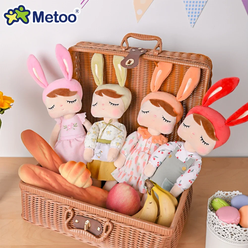 Metoo Angela Jibao Mengmengda Stuffed Toys Animal Dolls Girls Cute Adorable Doll for Kids Children's Day Gifts Christmas Gifts