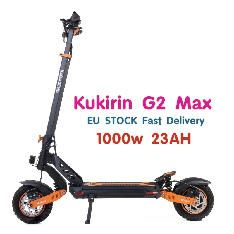 

Kukirin G2 Max 1000watt Kugookirin G2max Fat Tire Folding Off Road Kugoo Wide Wheel 2000W Electric Scooters For Sale