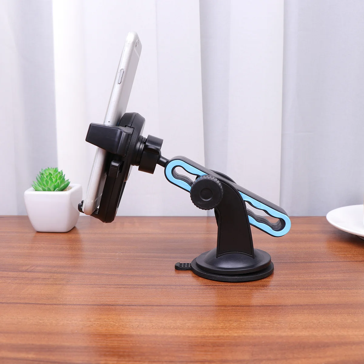 

Car For Dashboard Phone Holder 4 To 6 Inch Phone Dashboard Holder Bracket Navigation Support Stand Linkage Blue