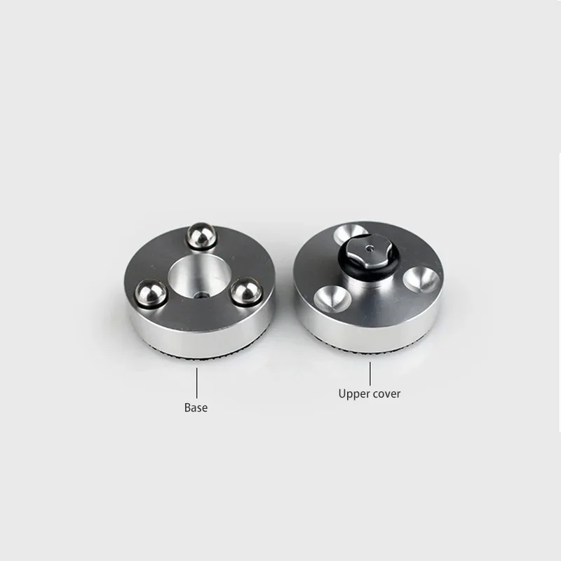 DLHiFi Aluminum alloy HIFI Audio Speakers Amplifier DAC CD Anti-shock Absorber Foot Pads Vibration Absorption Stands