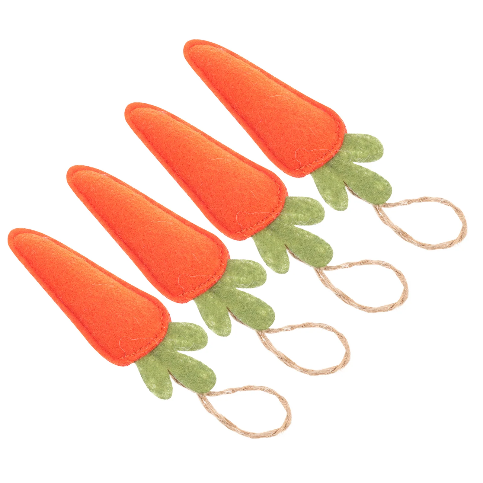 

4pcs Easter Carrots Hanging Decor Artificial Carrot Ornaments For Party Easter Tree Decoration Home Garden Festival Props