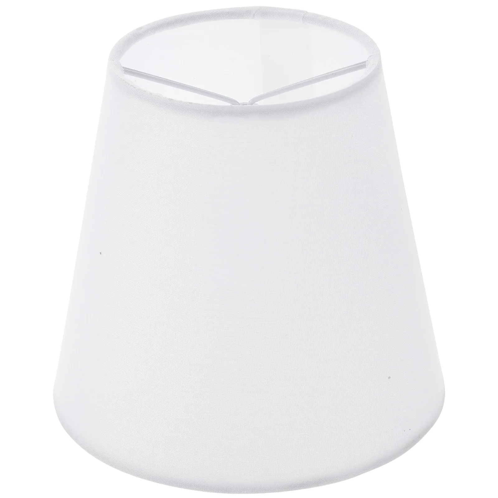 

White Small Modern Cloth Shade Replacement for Table Lamps Pendant Decorations Clip On Bulb Unique Lamp Shades Small Lamp Shades
