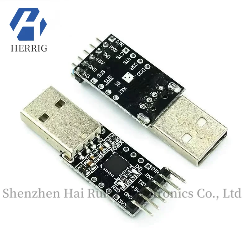 1PCS/LOT USB to Serial Module CP2102 CH9102 Module USB to TTL STC Downloader UART