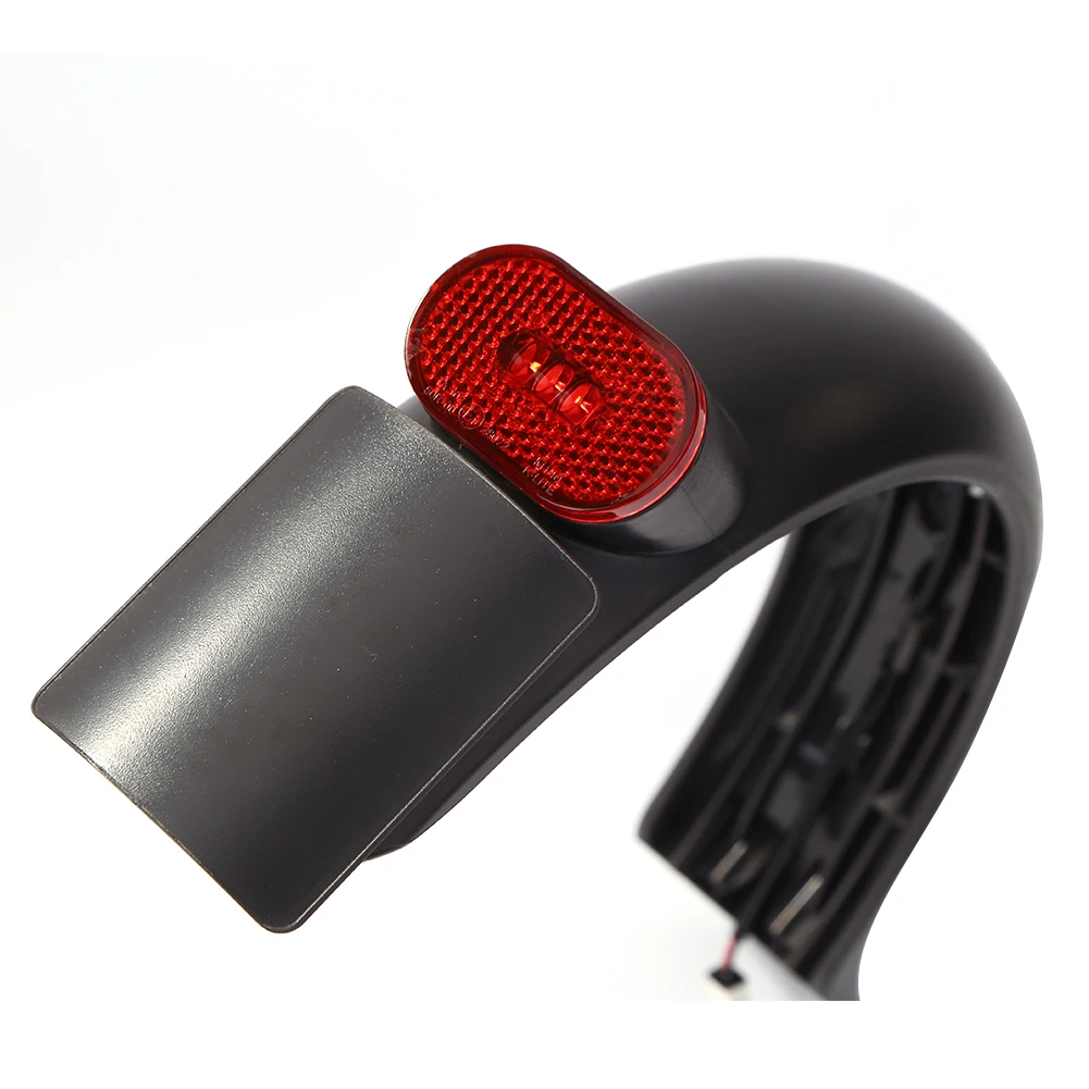 Para Xiaomi Scooter M365 Pro 2 1S E-Scooter guardabarros contra salpicaduras de neumáticos guardabarros delantero trasero con piezas de línea de tornillo de luz trasera
