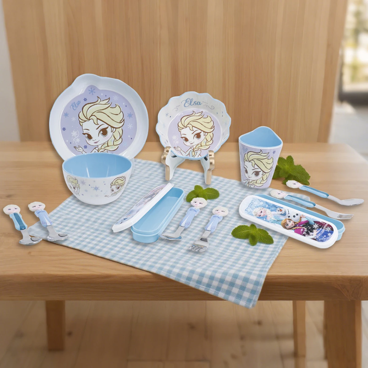 1pc Disney cartoon Elsa melamin geschirr Familie Abendessen Geburtstag party Schöne cartoon Gefrorene Elsa geschirr langlebig