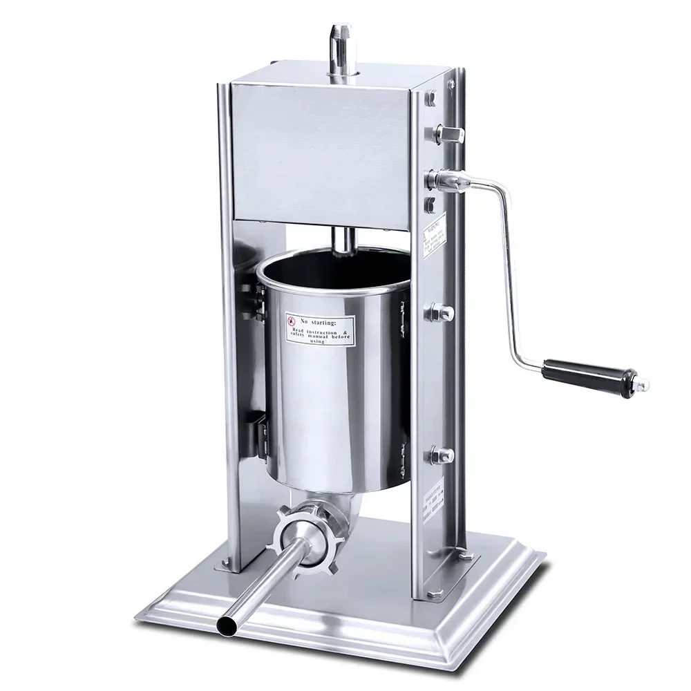 

Hot Sale Commercial Stainless Steel 3L Manual Meat Grinder And Sausage Filler Making Machine For Sale From China