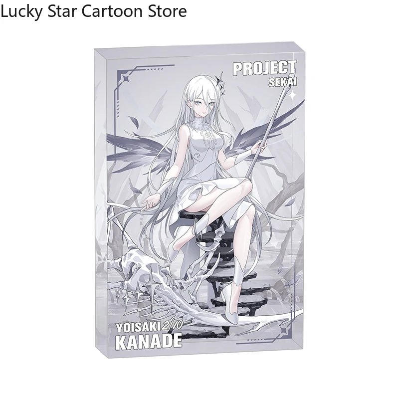 هالوين هدية لعبة دور YOISAKI KANADE الاكريليك الحلي بطاقة الطوب حامل عرض نموذج لجسم لوحة تأثيري سطح المكتب ديكور