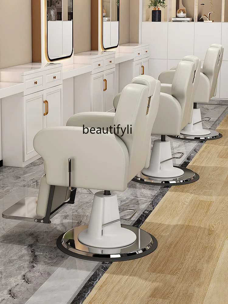 Beautyand-silla para el cuidado del cabello, asiento para peluquería, barbería y peluquería