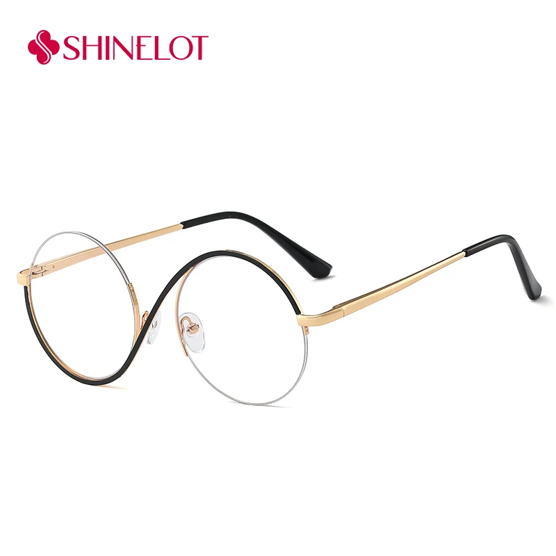 

95929 Classy Personalized Spiral Eyeglasses Frame Female Radiation Protection Glasses Elegant Medical Grade Lady Eyewear