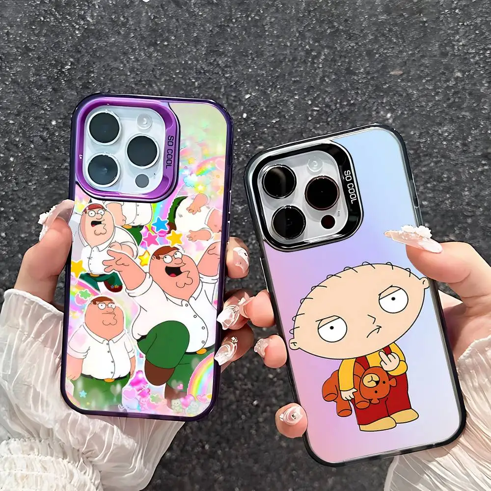 

Anime-F-family Guy-S Phone Case For IPhone 17 16 15 11 12 13 14 Pro Max 16 Plus 12 Mini 7 8 XR XS 15Pro MAX Cove