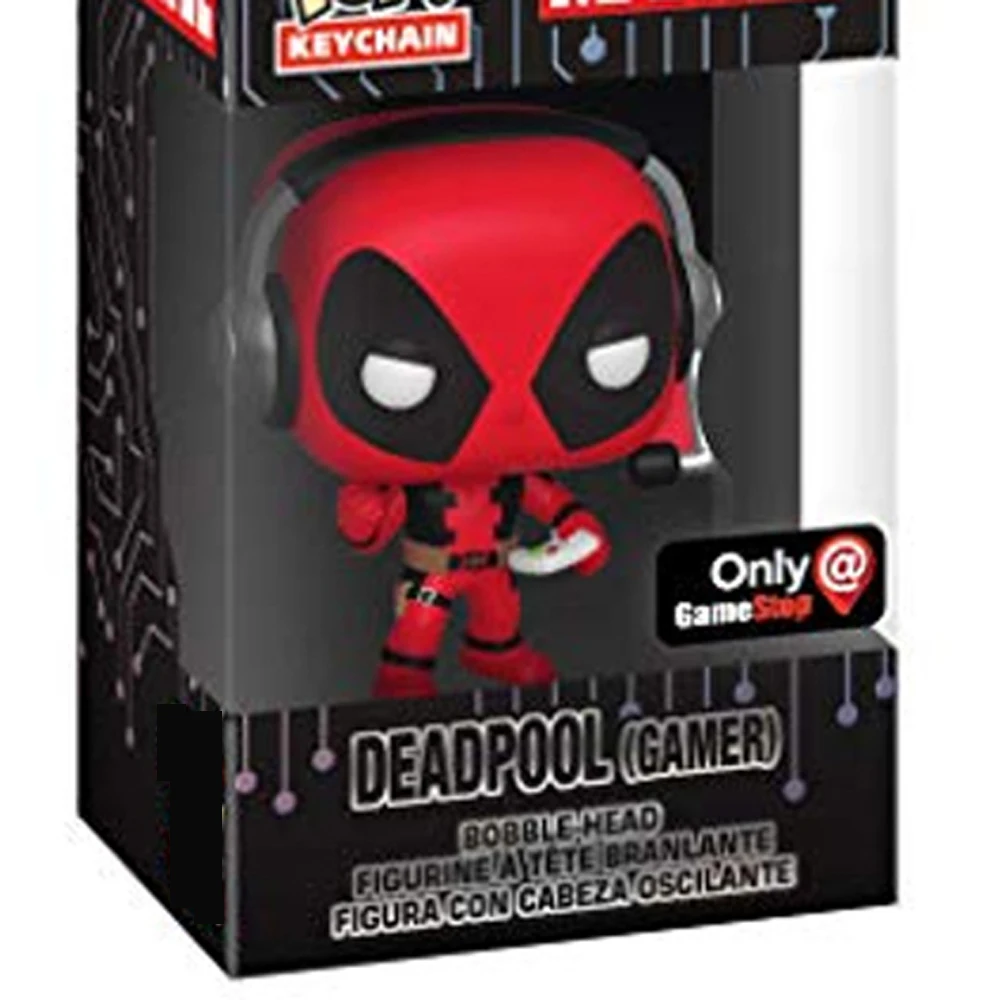Marvel bolsillo llavero jugador Deadpool figura modelo juguete