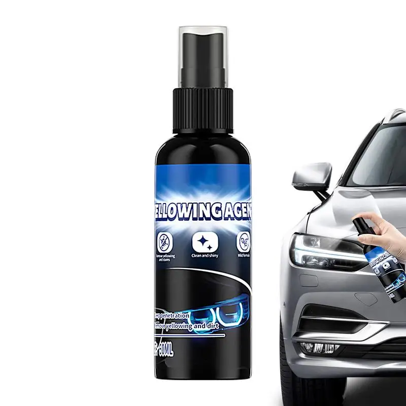 Headlight Lens Restorer Vehicle Headlight Repair Polish Advanced Headlight Restorer Headlamp Cleaning Restores Brightness