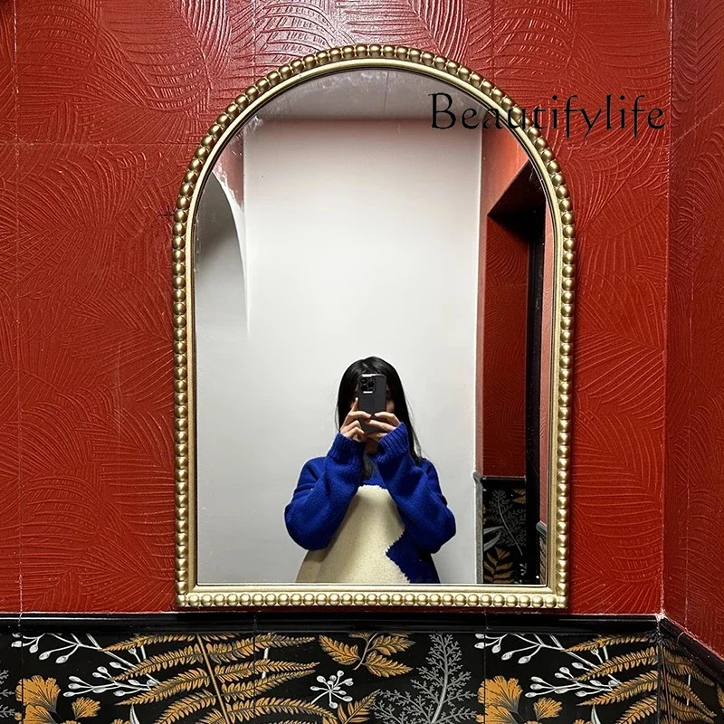 

BJ Nordic Art Full-length Mirror Full Body Special-shaped Irregular Creative Landing Designer Fashion