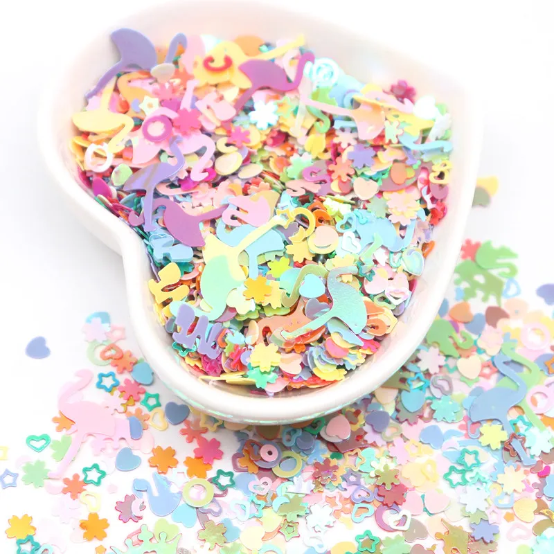 Ab Mix Sequins 3mm 4mm-30mm Cup Flat Flower Sequins Crafts Paillettes DIY Sewing Clothes Decoration Lentejuelas Para Coser