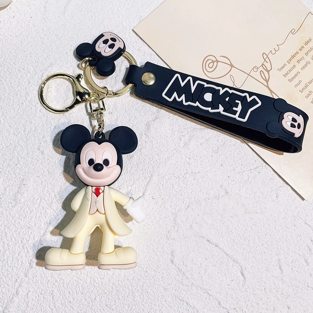 1 Stück für Minnie Mouse Schlüsselanhänger, hochwertiger süßer Schlüsselanhänger, kreatives Mickey Minnie Auto-Anhänger-Geschenk