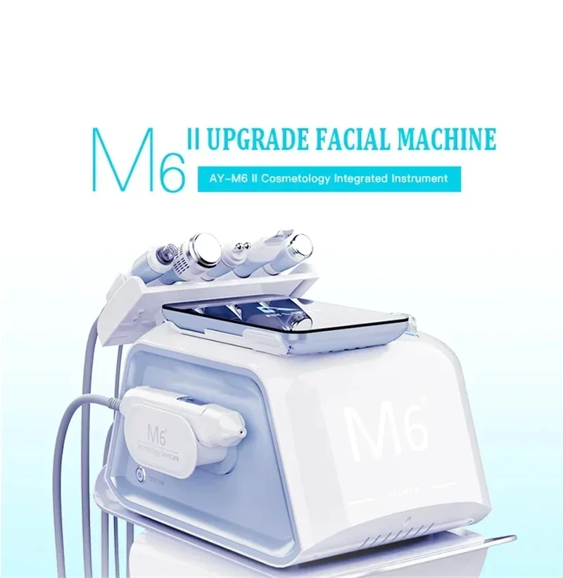 Multifunction Oxygen Hydra Dermabrasion Skin Care Machine Facial Ultrasonic Cleaning Rejuvenation Remove Blackhead Face Lifting