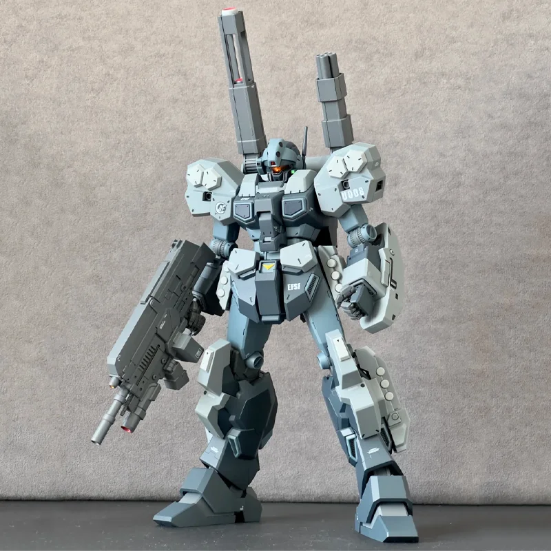 HG 1/144 Jesta Cannon J2 Mech, Kit de modelo de ensamblaje, figuras de acción, decoración de escritorio, muñeca con pegatina de agua, juguete para niño coleccionable