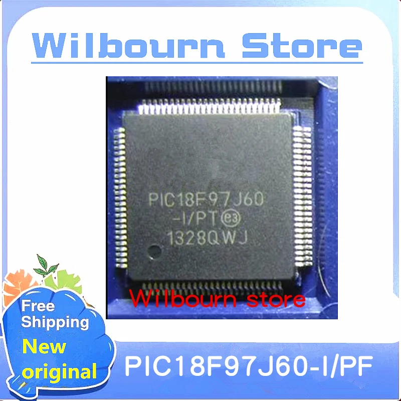 2PCS~20PCS/LOT PIC18F97J60-I/PF PIC18F97J60 -I/PF TQFP100 Mxsyuan New original