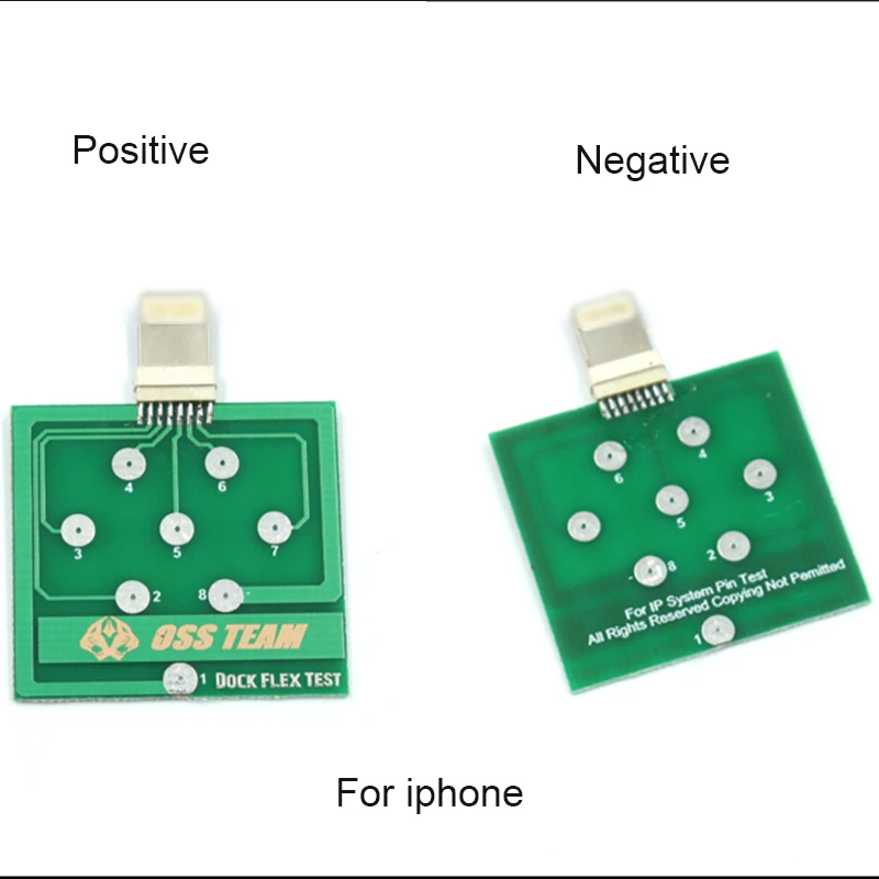 Micro Test Boar Dock Flex  for IP System Pin Test Phone Tail Plug Easy Test Board for iPhone 6 7 8 and Android USB Charging test