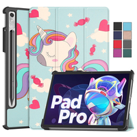 Tablet for Lenovo Tab P11 Pro Gen 2 Xiaoxin Pad Pro 2022 Case Cute Unicorn Cat Painted PC Back for Lenovo Tab P11 Pro Gen2 Cover