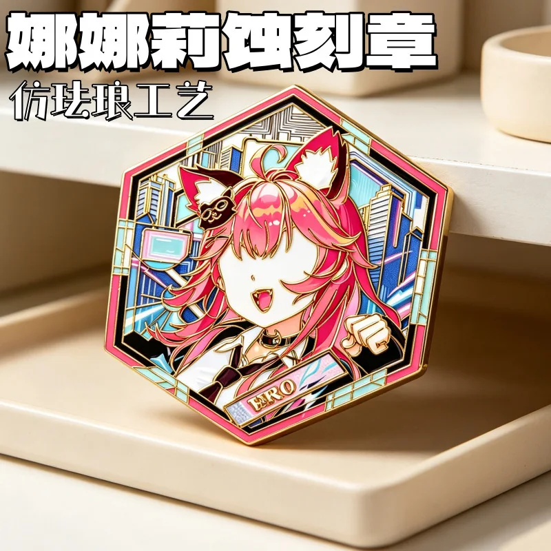 Nanali Hexagonal Doujin Original Etching Chapter Two-dimensional Cos Bar Millet Game Merchandise