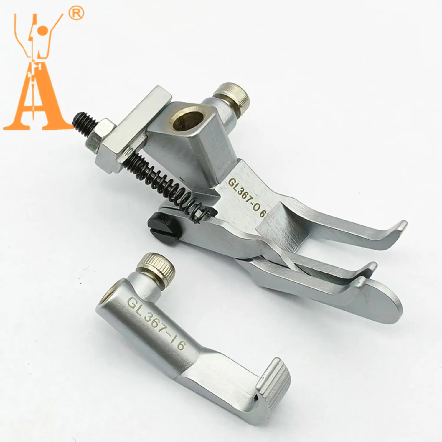 GL867 Left Compensating Guide Presser Foot for Durkopp Adler 867 868 Heavy-Duty Leather Sewing Machine Accessory