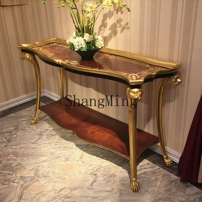 Cl Solid Wood Gold … - image