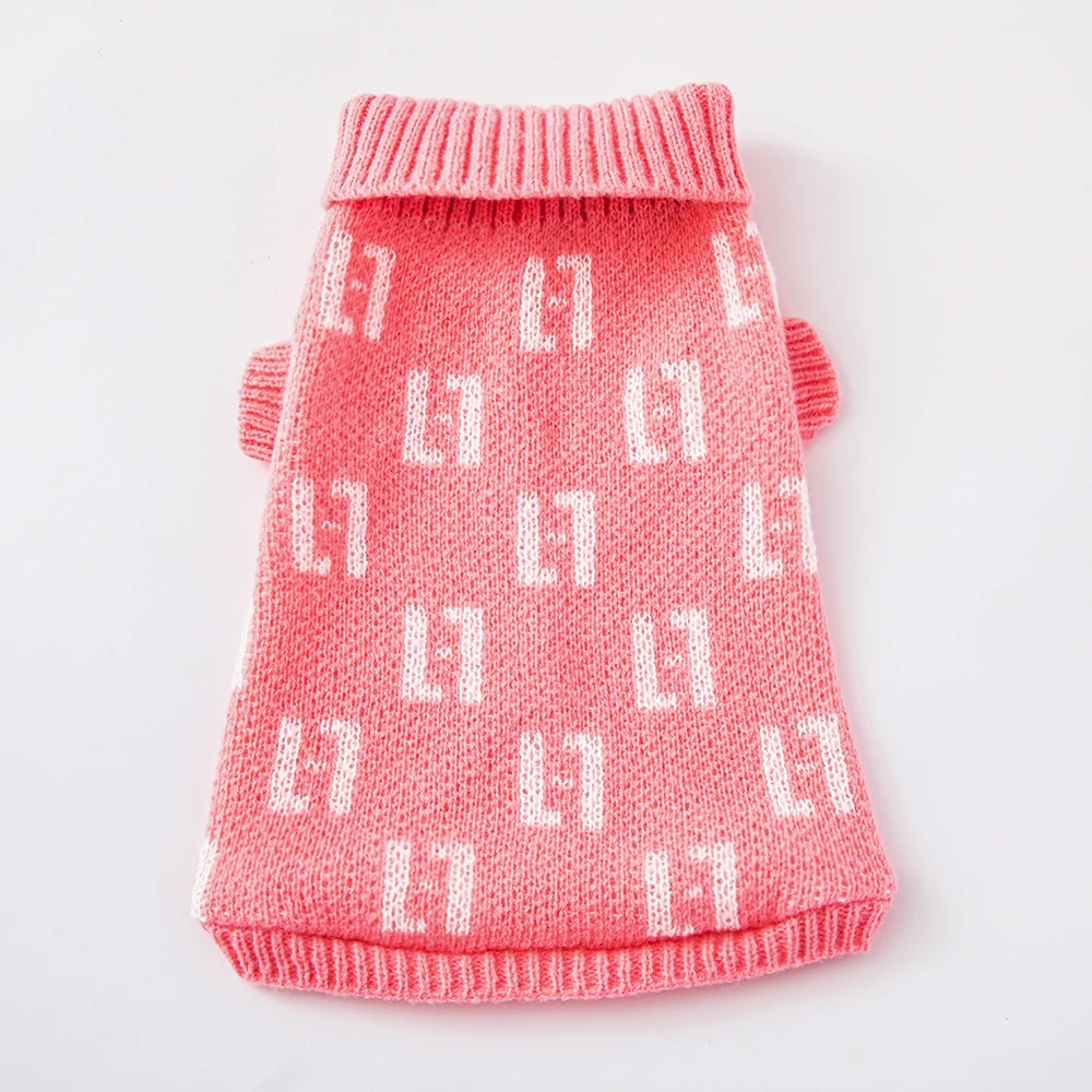 Dog Clothes for Small Dogs Dachshund Ropa Honden Trui Dog Sweater Turtleneck Fashion Pet Sweater Jacket