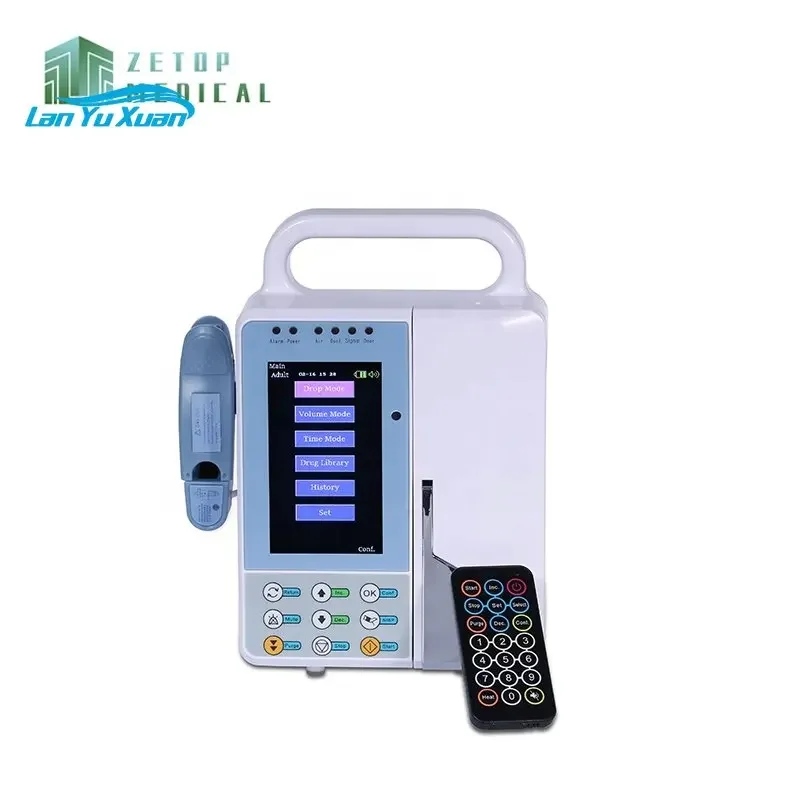 Remote Control 4.3 Inch Color TFT LCD Infusion Pump Price CE for Sale