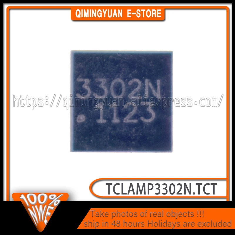 10 piezas TCLAMP3302N.TCT 3302N QFN10 nuevo y Original en Stock