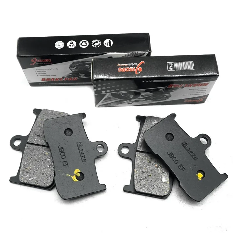 For SUZUKI GSX1300BK B-King 2008 2009 GSX1300BKA B-King ABS GSX 1300 BK Motorcycle Front Rear Brake Disc Pads Kit Set