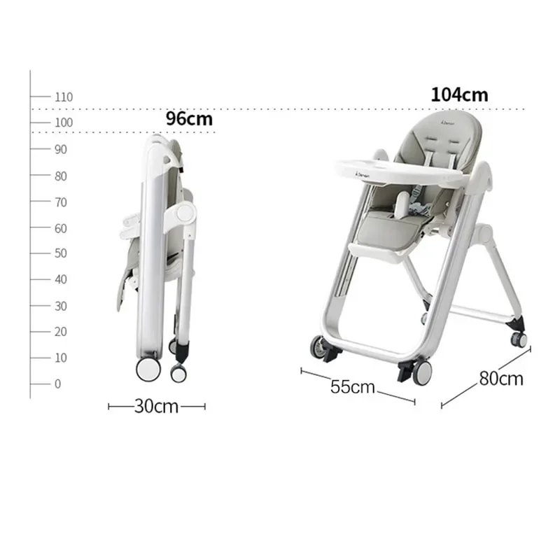 Taburete portátil de diseño para niños, Silla auxiliar para comer, asiento de seguridad para estudio, madre, JGY