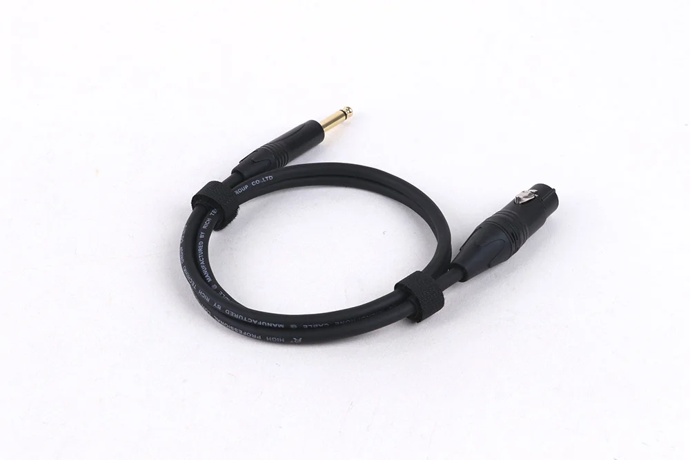 6,35 mm Mono-Stecker TS-Buchse auf 3-poliges XLR-Stecker/Buchse Audiokabel für Pro-Aufnahme, Verlängerung, Mikrofon, Kabel, Mixer, Lautsprecher, Verstärker, Live – Detail 13